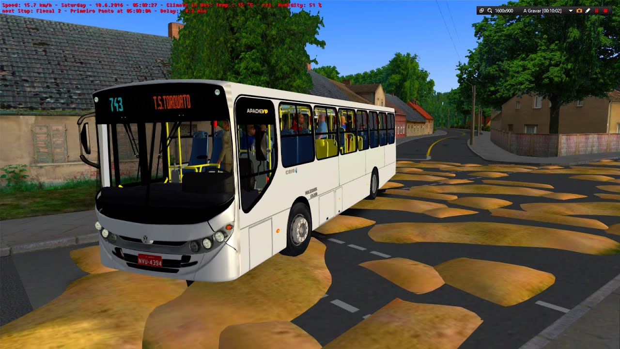 [OMSI 2] Linha 743 - Mapa ( Sistema Transcol Atual ) W.I.P By Dimbuss + G27 #OMSI2 #OMSI