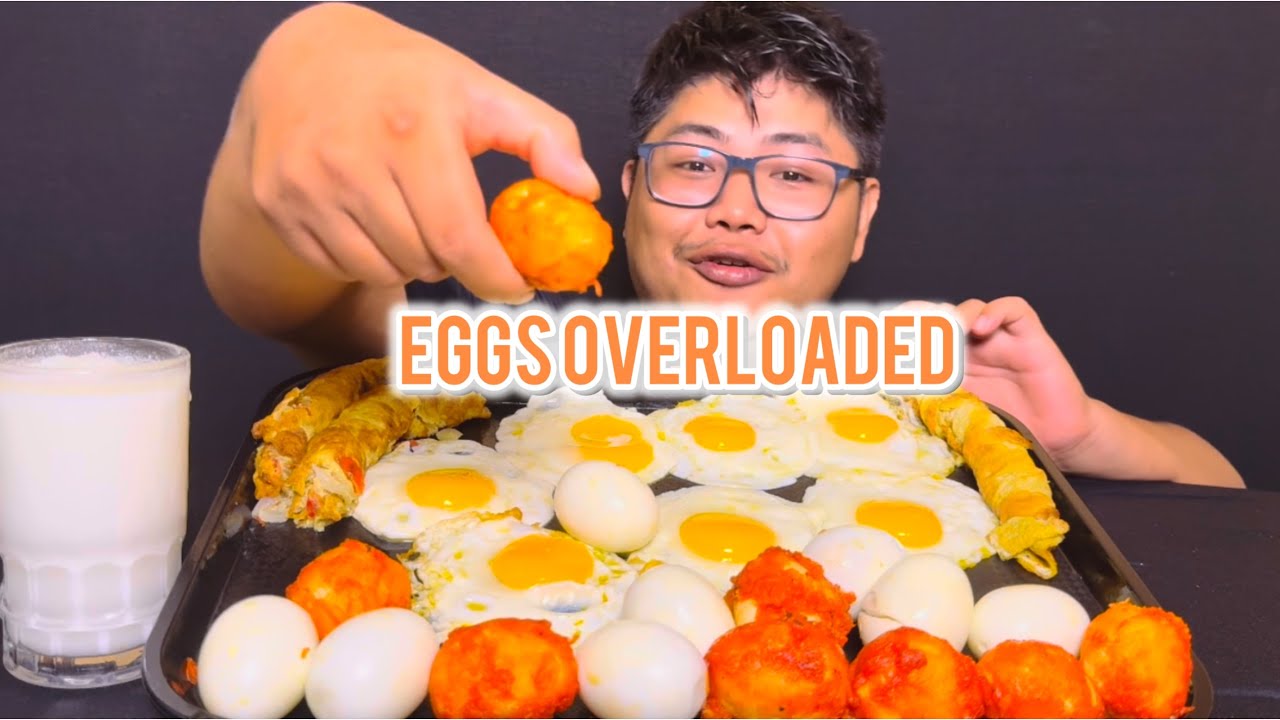 🤔Can I Finish This Huge Amount Of Protein In One Sitting ?🥚