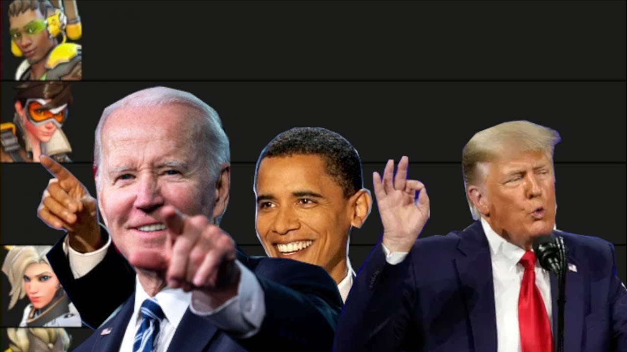 Biden, Trump, and Obama rank Overwatch Characters