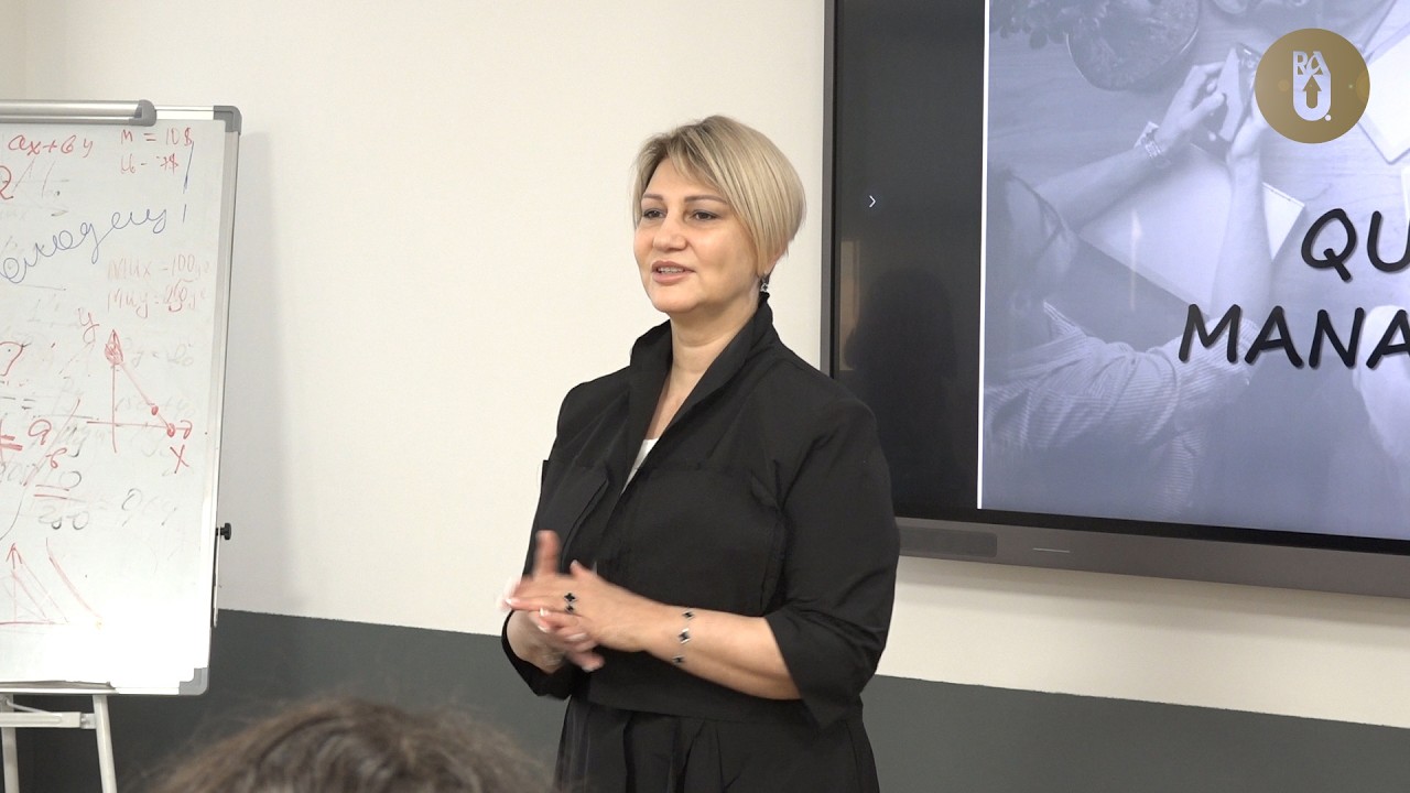 Качество управления: в РАУ прошла открытая лекция Ники Мануковой
