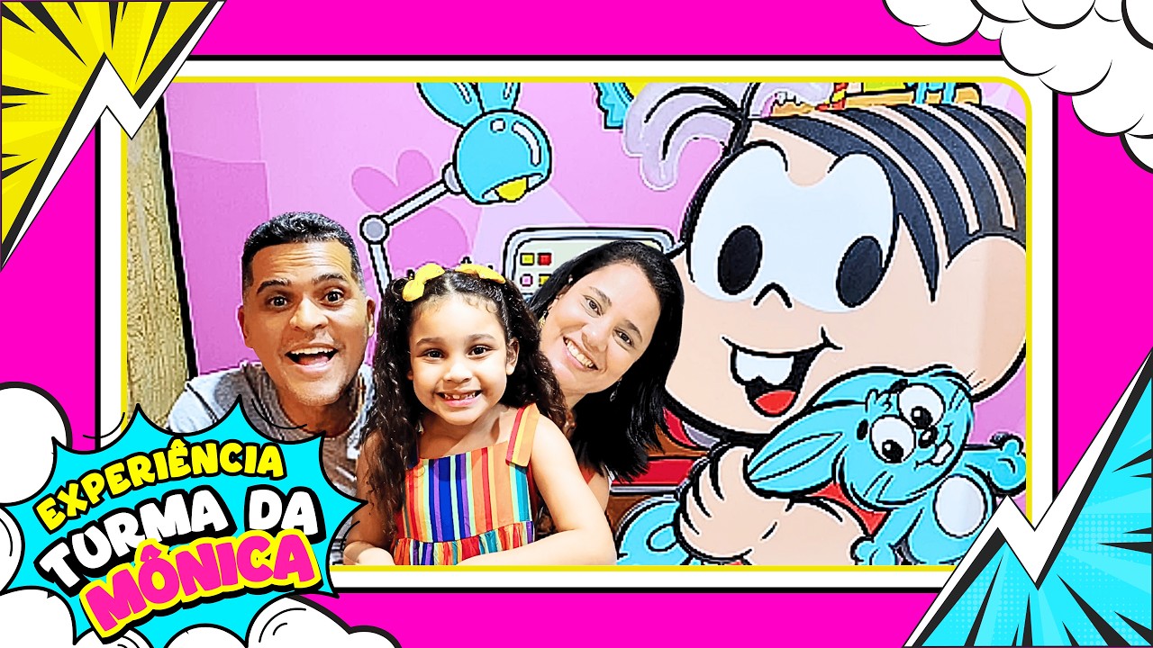 UM DIA COM A TURMA DA MÔNICA: Experiência Viva Mauricio | Semana de Desafios em Família! DIA 7