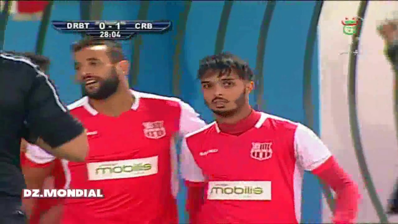 أهداف مباراة دفاع تاجنانت - شباب بلوزداد DRBT 0 - 2 CRB