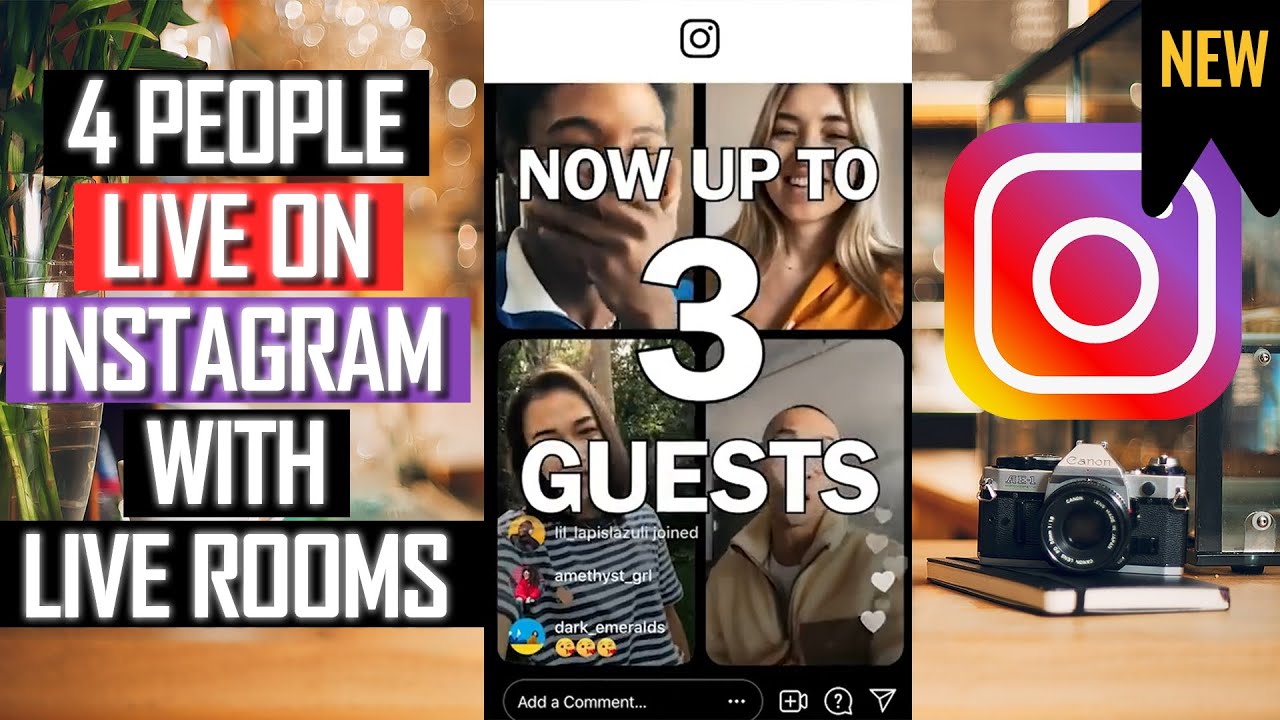 How to Use Instagram Live Rooms | Instagram Live Rooms Feature - Up to 4 People