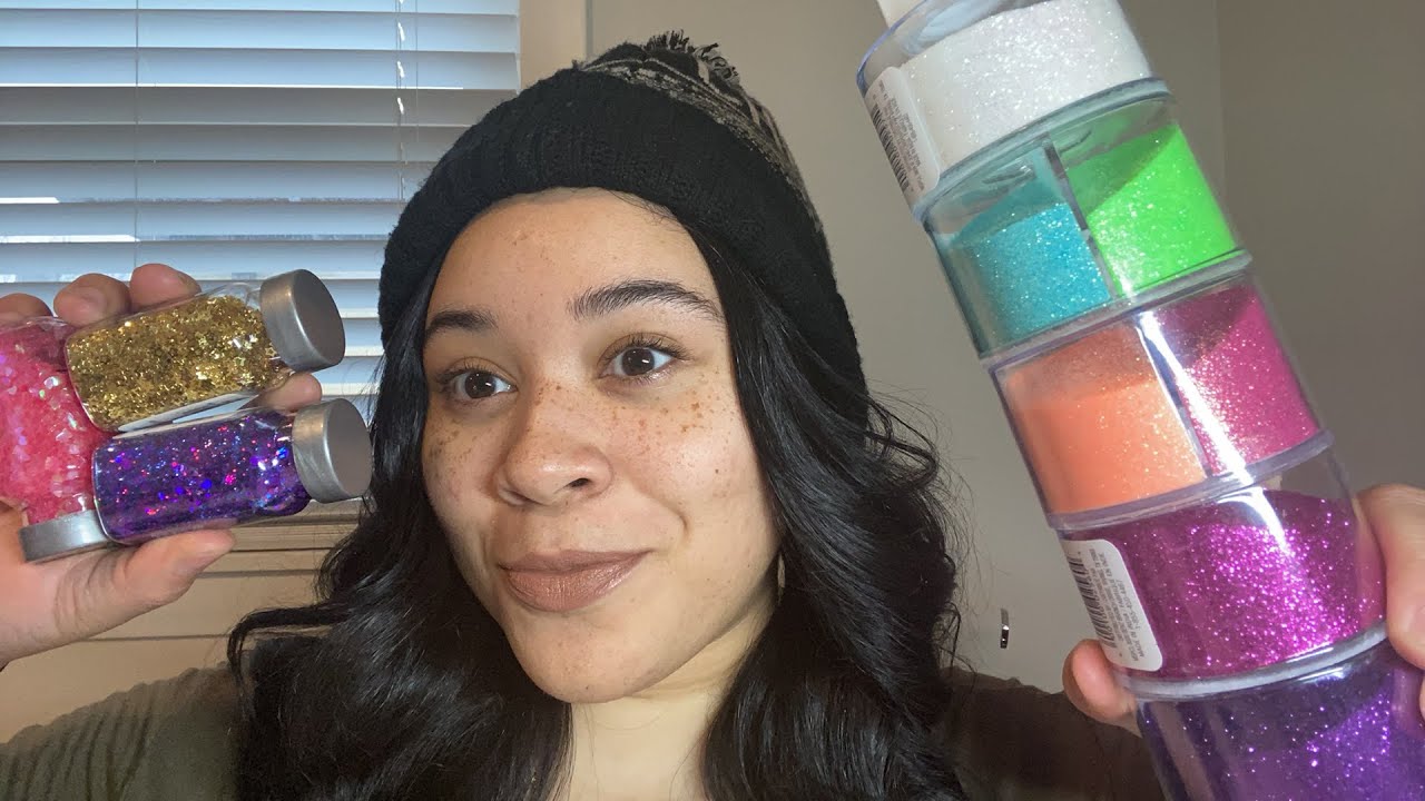 Glitter Acrylic Powders✨ | Let’s Make Them!!💅🏽