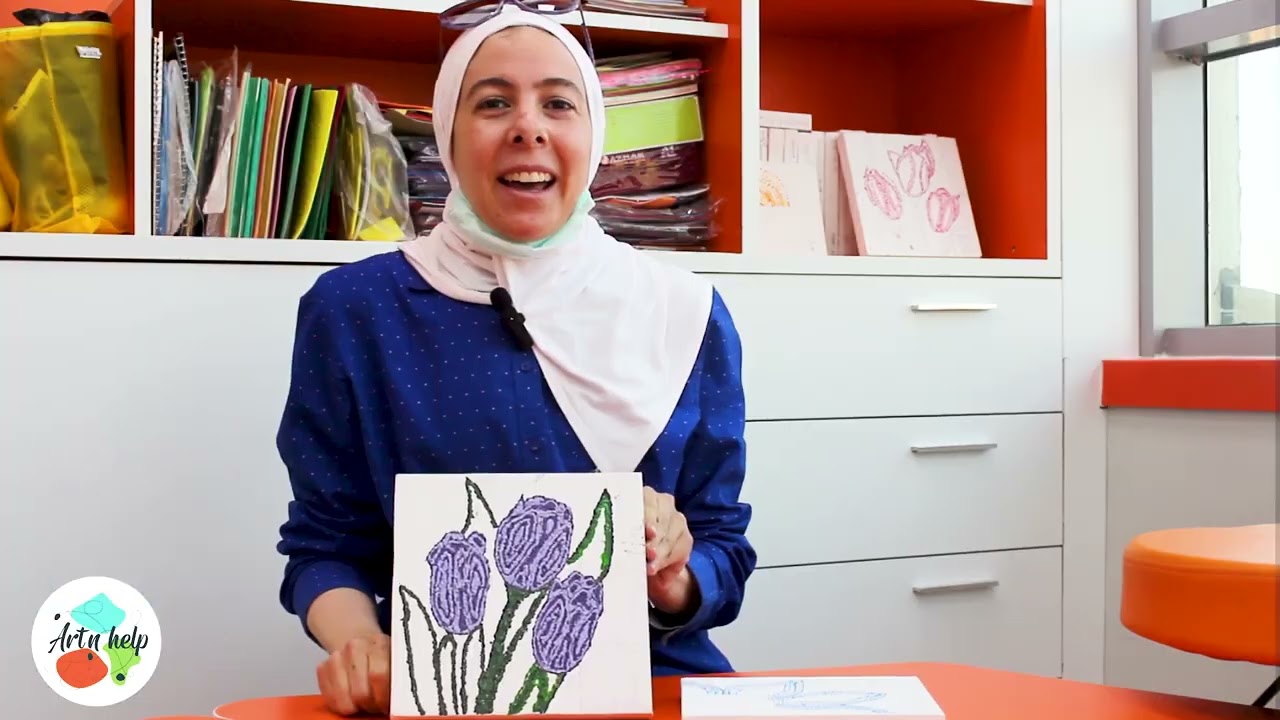 مقابلة مع متخصصين فى العلاج بالفن فى مستشفى 57357