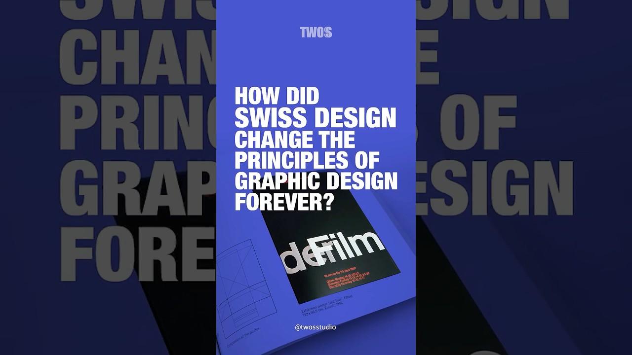 How Swiss Design Changed Graphic Design Forever?