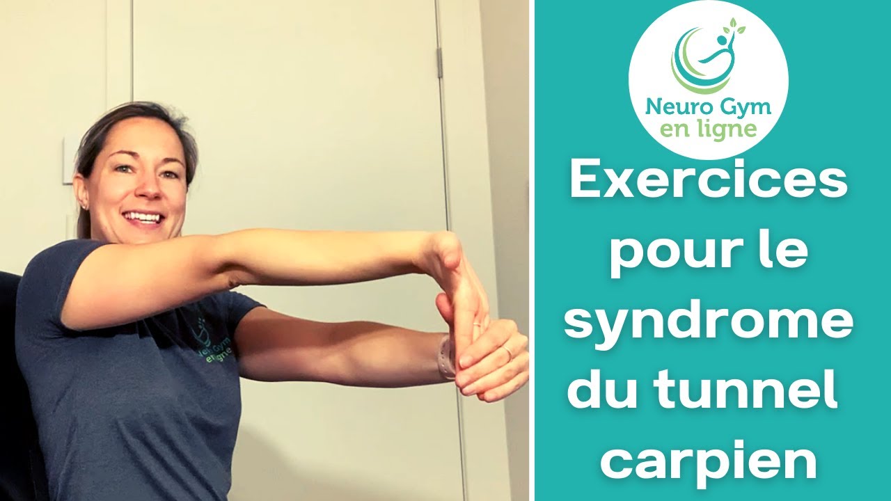 Exercices pour le syndrome du tunnel carpien