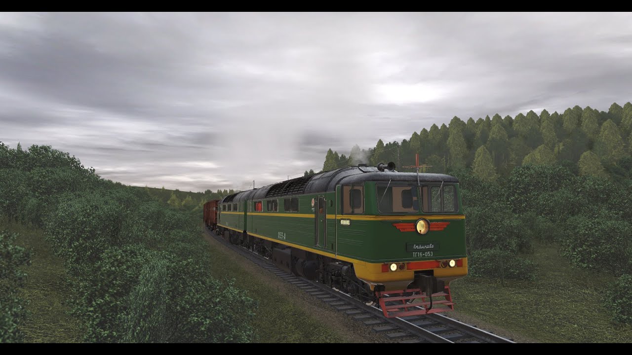[Trainz 22] ТГ16 - самый мощный из узкоколейных