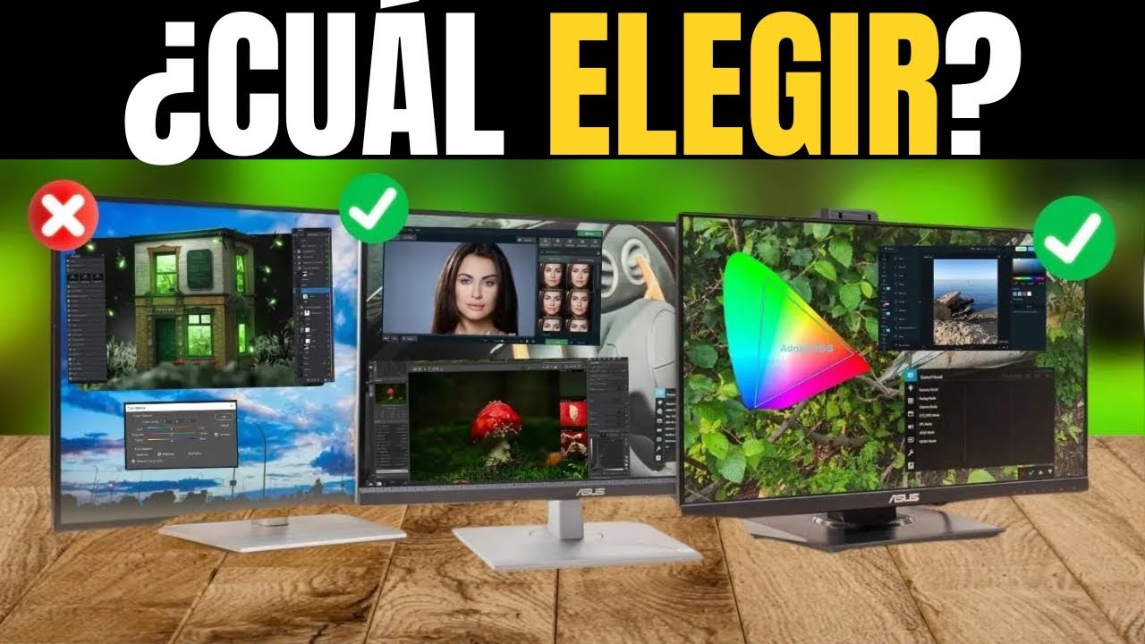 Los 3 Mejores Monitores 4k para Dise&ntilde;o Gr&aacute;fico de 2026 [NO COMPRES uno ANTES de VER ESTO]