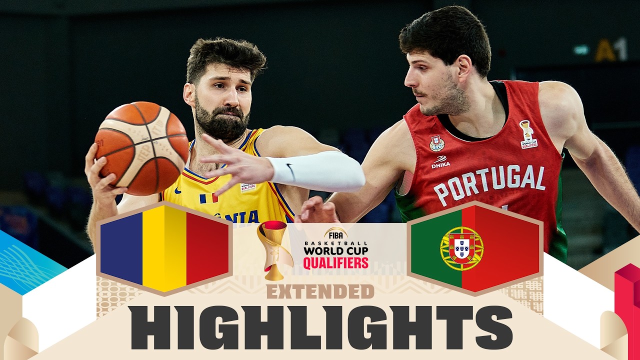 Romania 🇷🇴 v Portugal 🇵🇹 | Extended Highlights | FIBA Basketball World Cup 2027 European Qualifiers