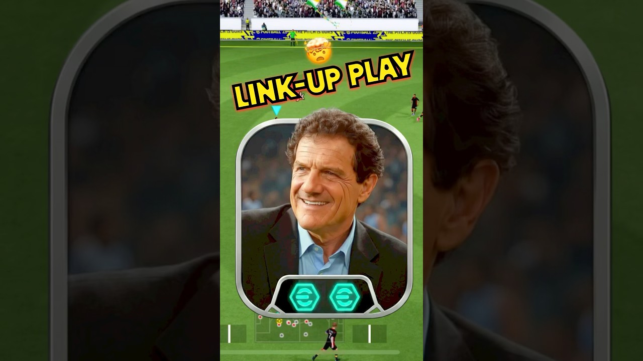 FABIO CAPELLO 🔥 Link-Up Play Masterclass | eFootball Gameplay #efootball #shorts #fabiocapello