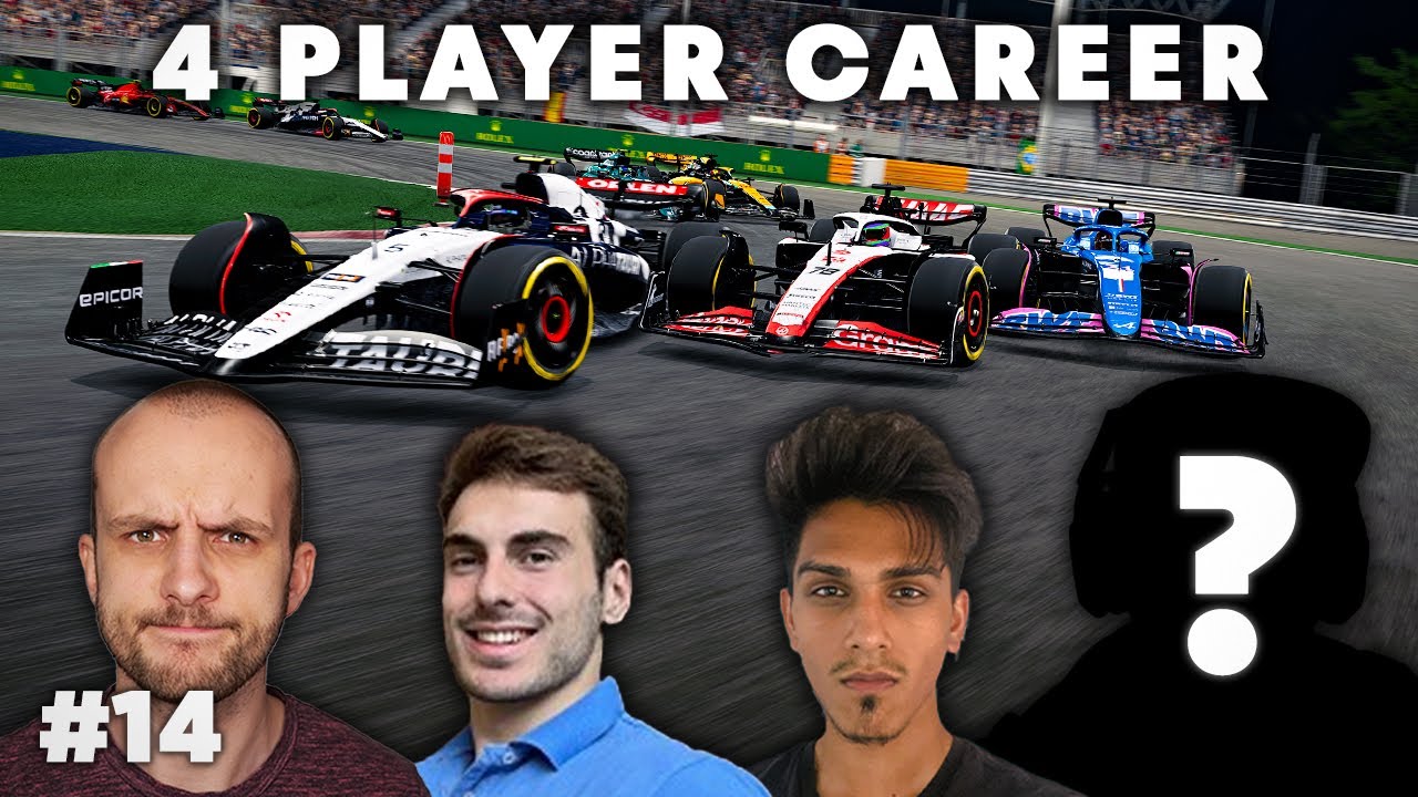 Clean Racing Is Almost Guaranteed Today! - 4 Player Career