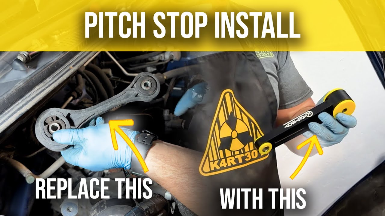 How To Replace A Pitch Stop In A Subaru WRX (And How To Remove The Intercooler)