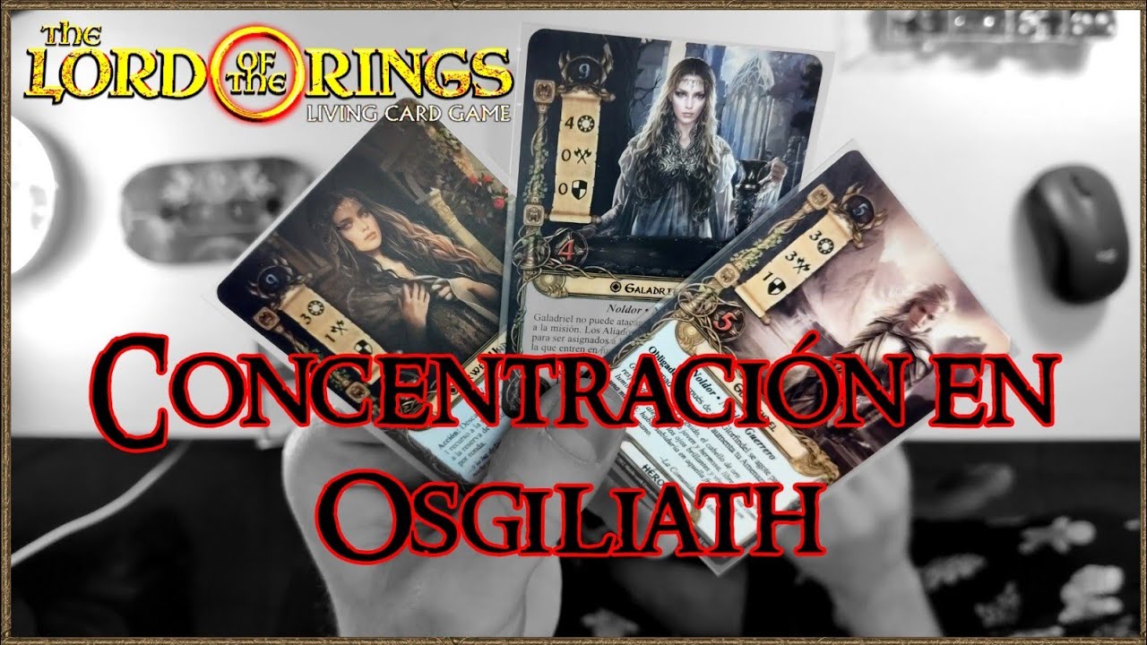 Concentración en Osgiliath | Print on Demand | El Señor de los Anillos LCG | Mazo Noldor