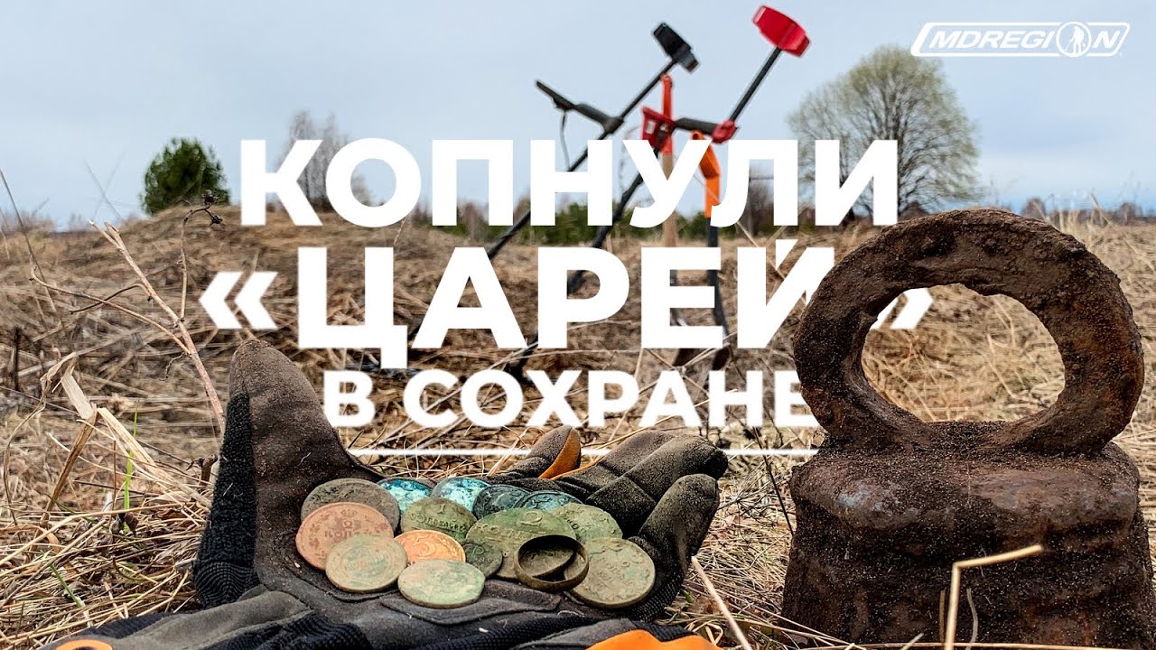 Залипуха монет и кладовой сохран с Minelab Equinox
