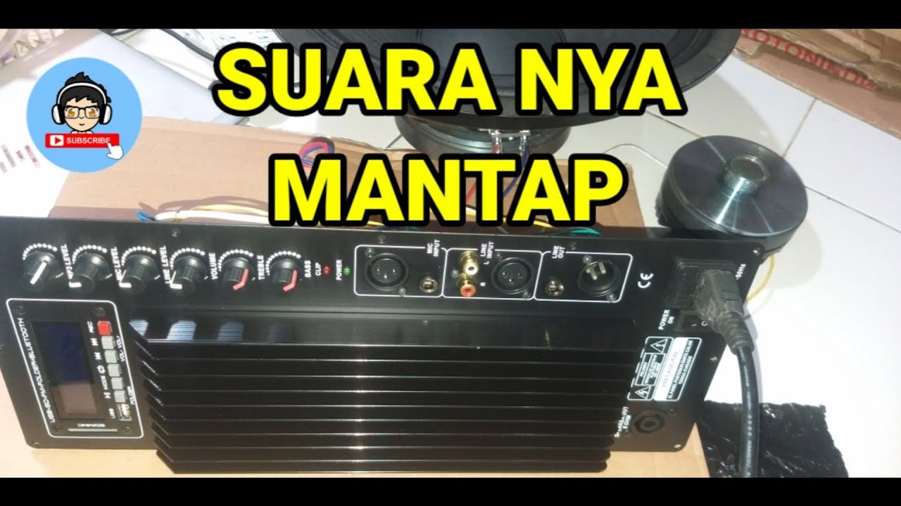MURAH BERQUALITAS Kit Speaker Aktif 12 dan 15 inch 1000 Watt