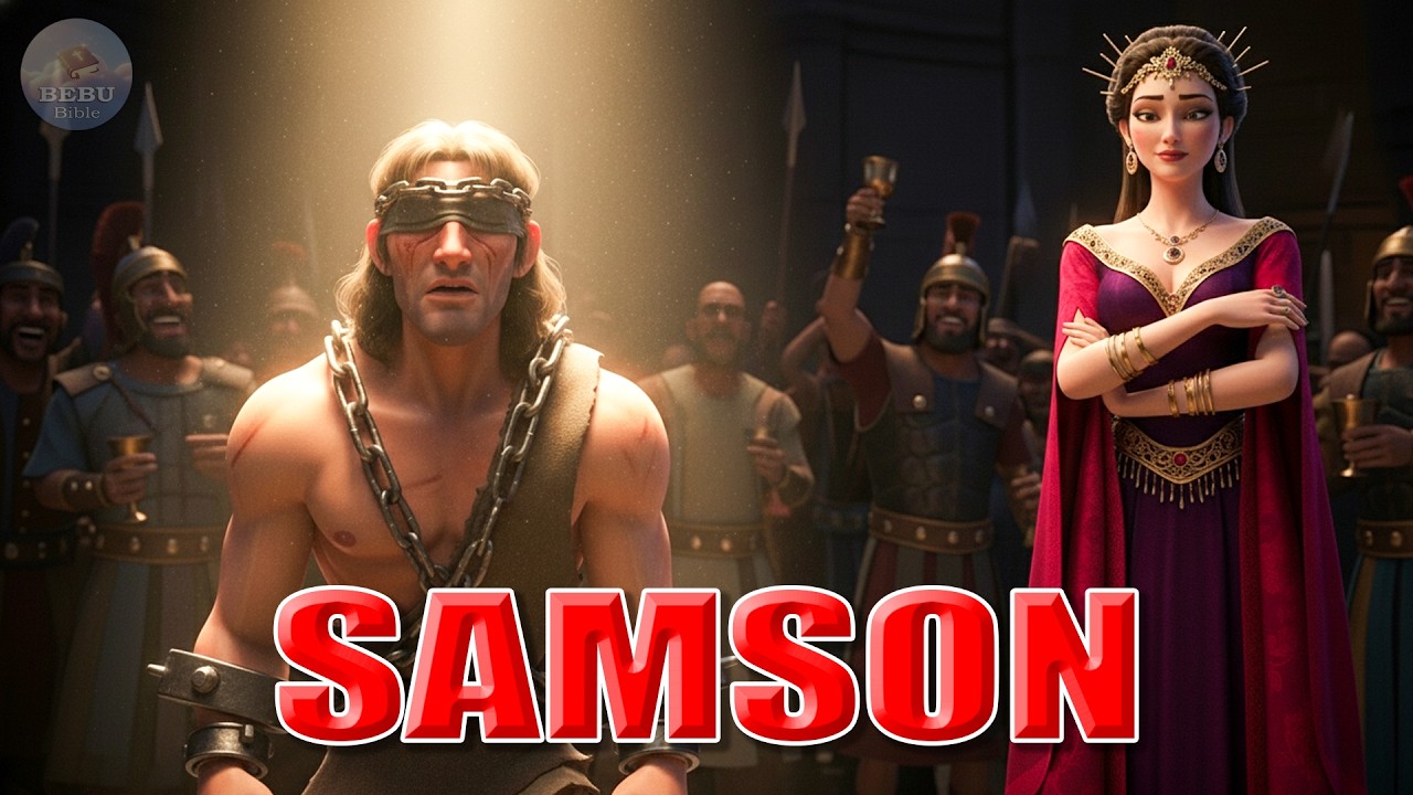 The Strongest Man Finally Fell | Animated Bible Story of Samson