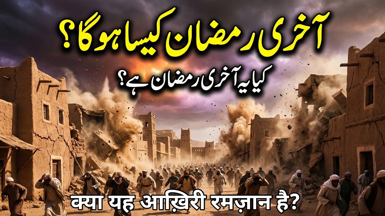 Qayamat se pehle aanay wala aakhri Ramzan