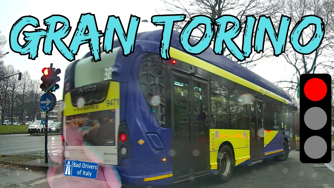 BAD DRIVERS OF ITALY dashcam compilation 3.12 - GRAN TORINO