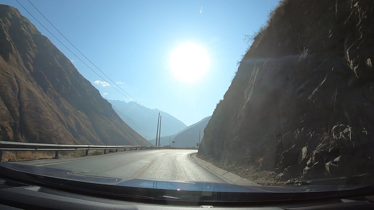 Comparativo Carretera Central con la Carretera Canta Huallay