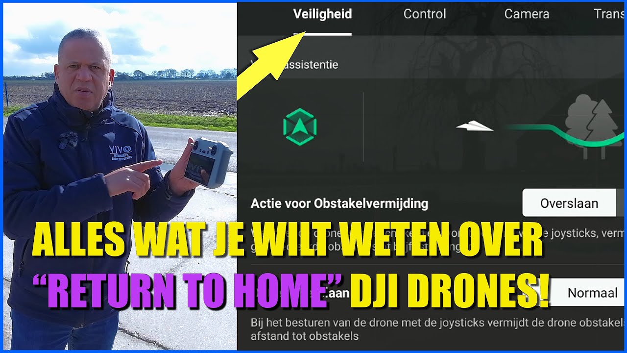 DJI Return To Home - Kom alles te weten over de RTH instelling voor Mini, Air en Mavic serie!