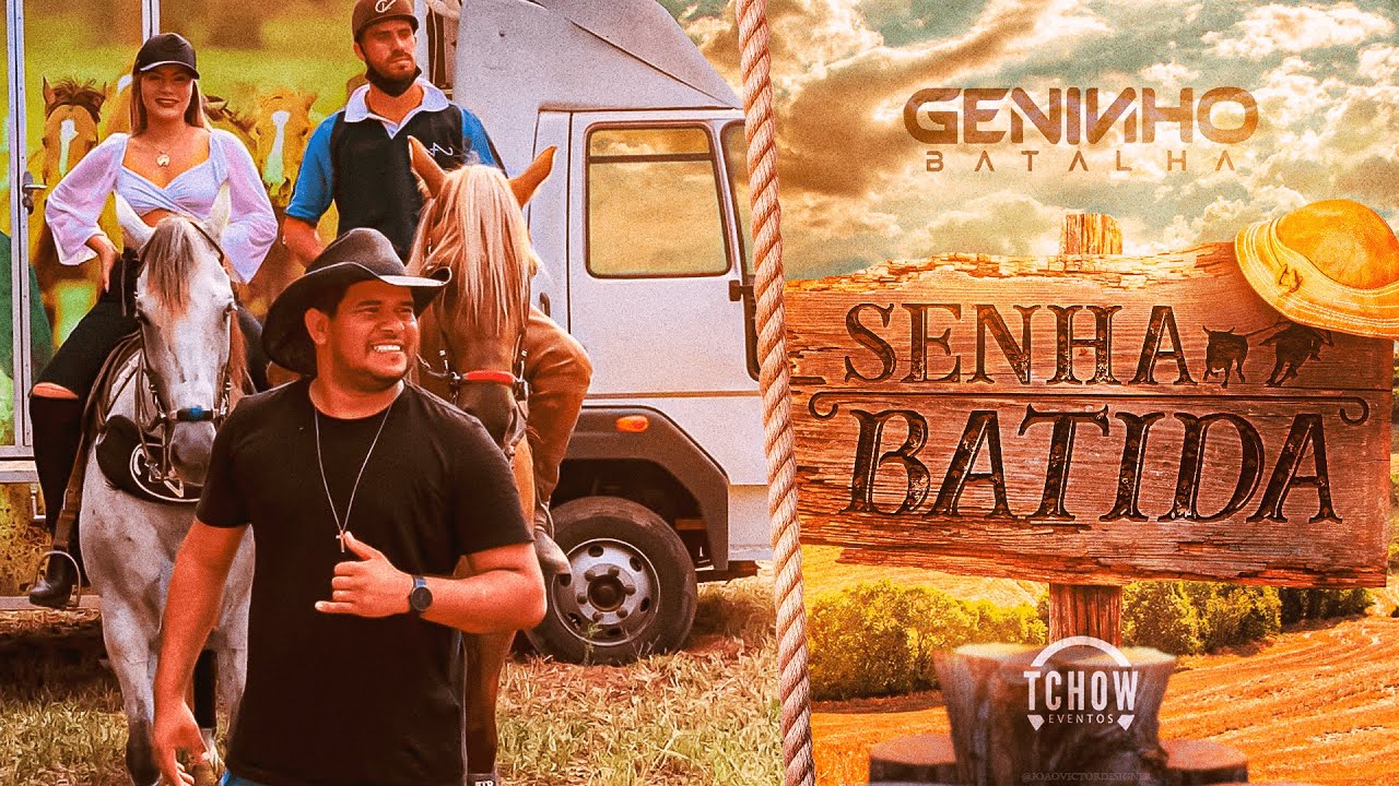 SENHA BATIDA  -  Geninho Batalha - (CLIP OFICIAL)