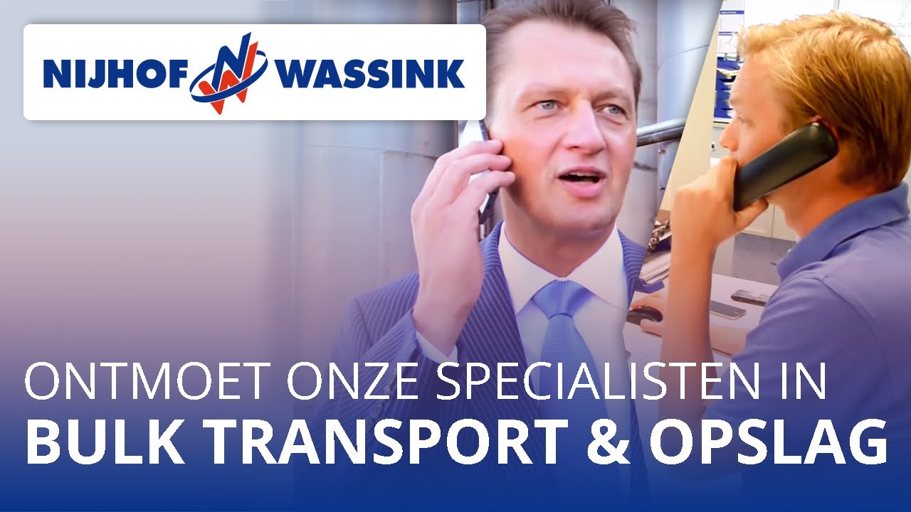 Hoe werken onze Logistieke Specialisten in Bulk Transport en Opslag? | Nijhof-Wassink