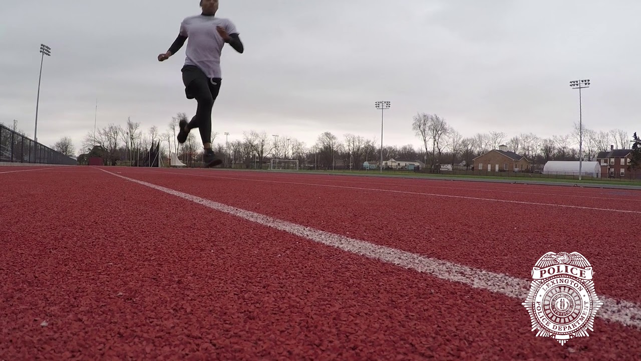 Law Enforcement Fitness Test - 300 Meter Run
