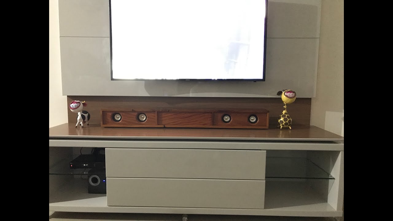 Diy Soundbar - Faça voce mesmo Soundbar