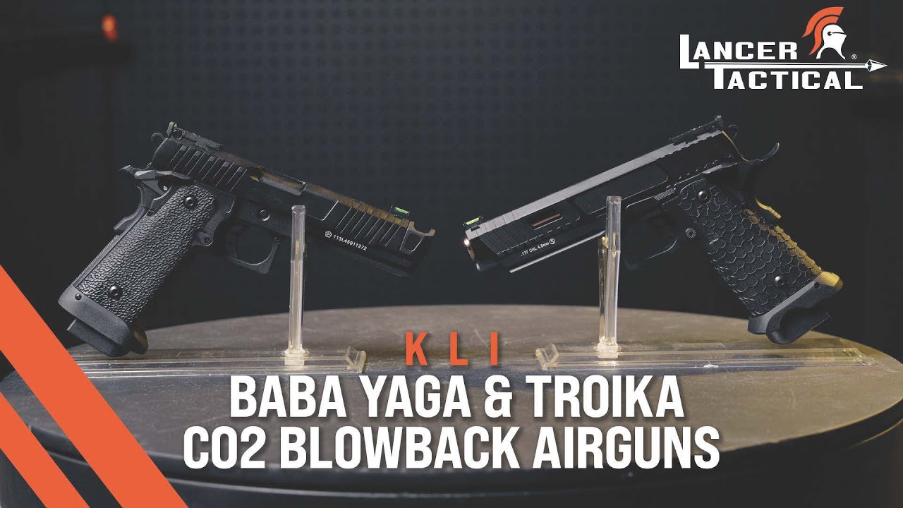 KLI CO2 Blowback Baba Yaga & Troika Airguns