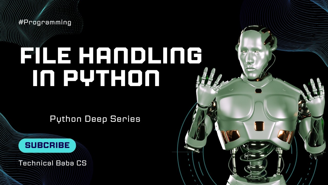 Learn Complete File Handling in Python Programming