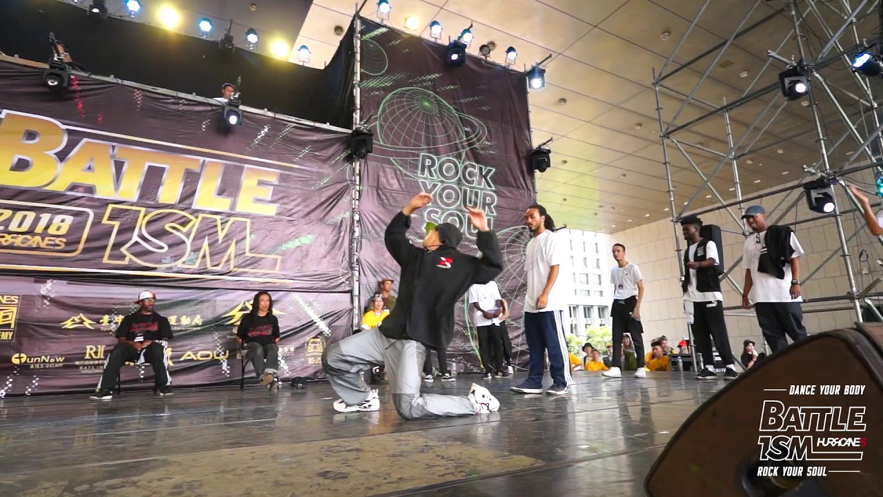 BATTLE ISM Taiwan 2018 - TAKUYA VS Alex / HipHop 1on1 TOP16