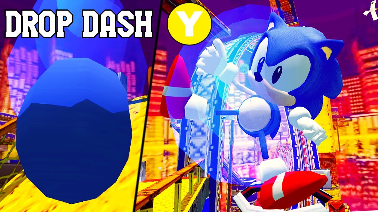Classic Sonic Adventure 2: Drop Dash Edition!