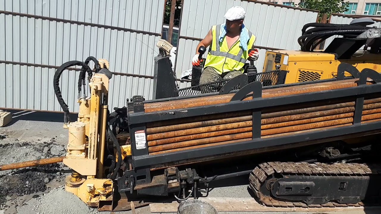Работа. г.Южно Сахалинск. Прокол методом ГНБ (Горизонтально направленное бурение)