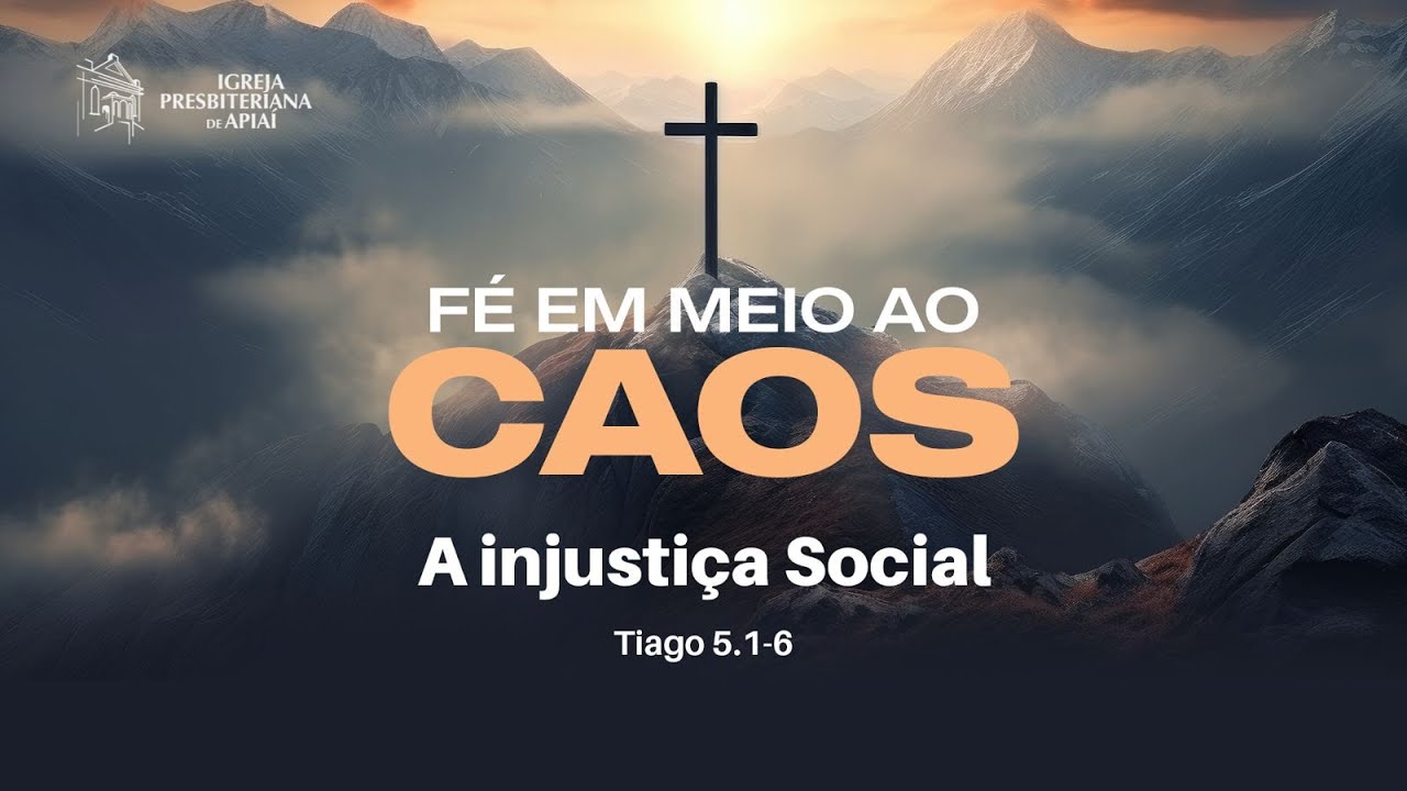 A injusti&ccedil;a social (Tg 5. 1-6) - Prof&ordf; Elenice Haro | EBD 25/02/24