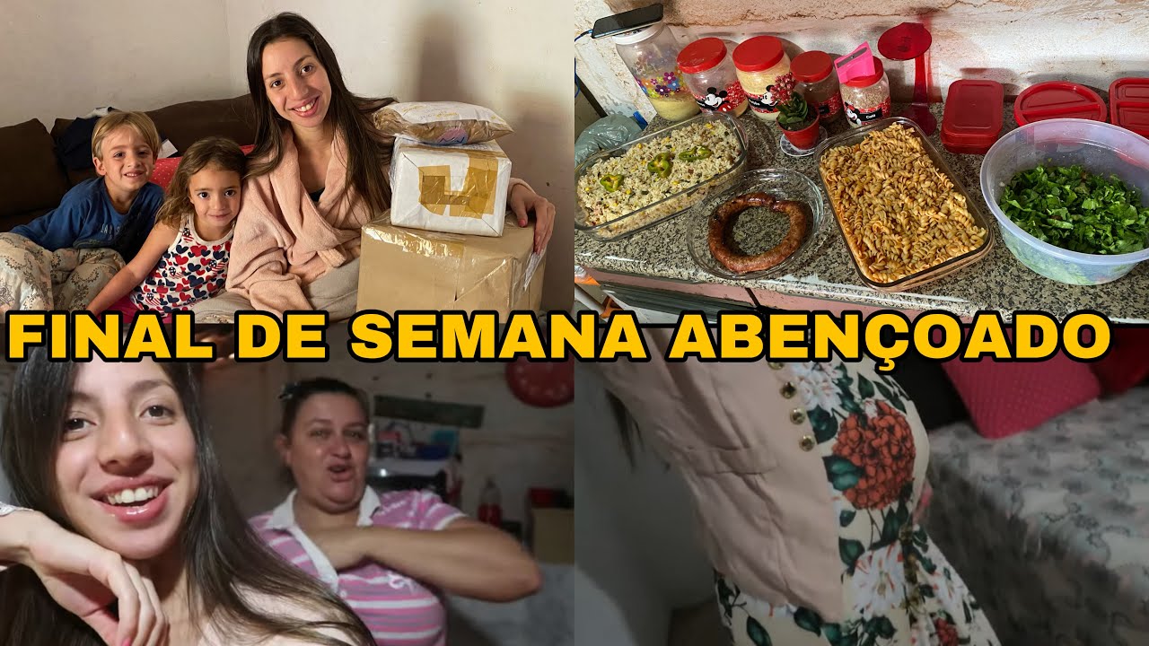 RECEBIDOS SUPER ESPECIAL | FOMOS NA IGREJA | ALMOÇO NA SOGRA