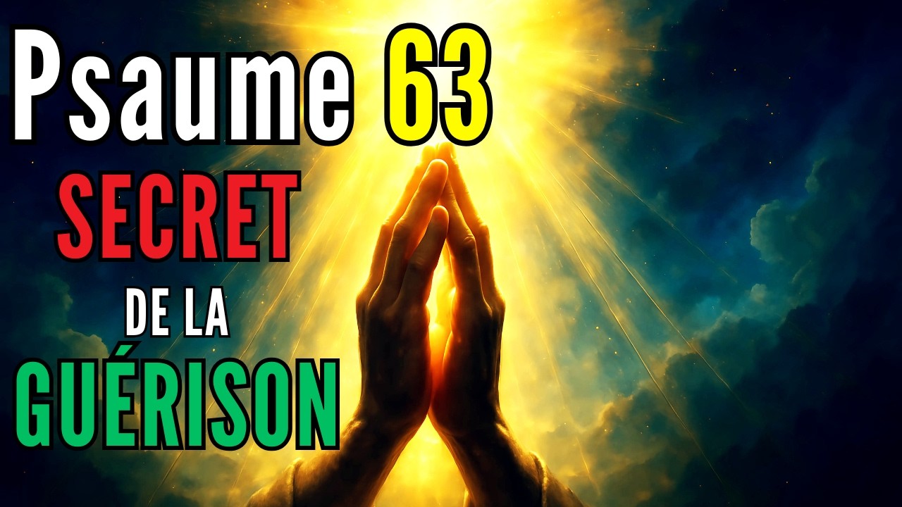 PRIÈRE DU SOIR PUISSANTE : Le Psaume 63 révèle le secret de la guérison et de la protection divine !