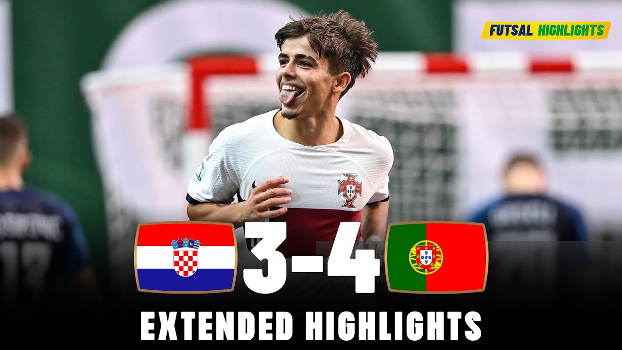Portugal vs Croatia | Highlights | U19 Euro Futsal 06-09-2023