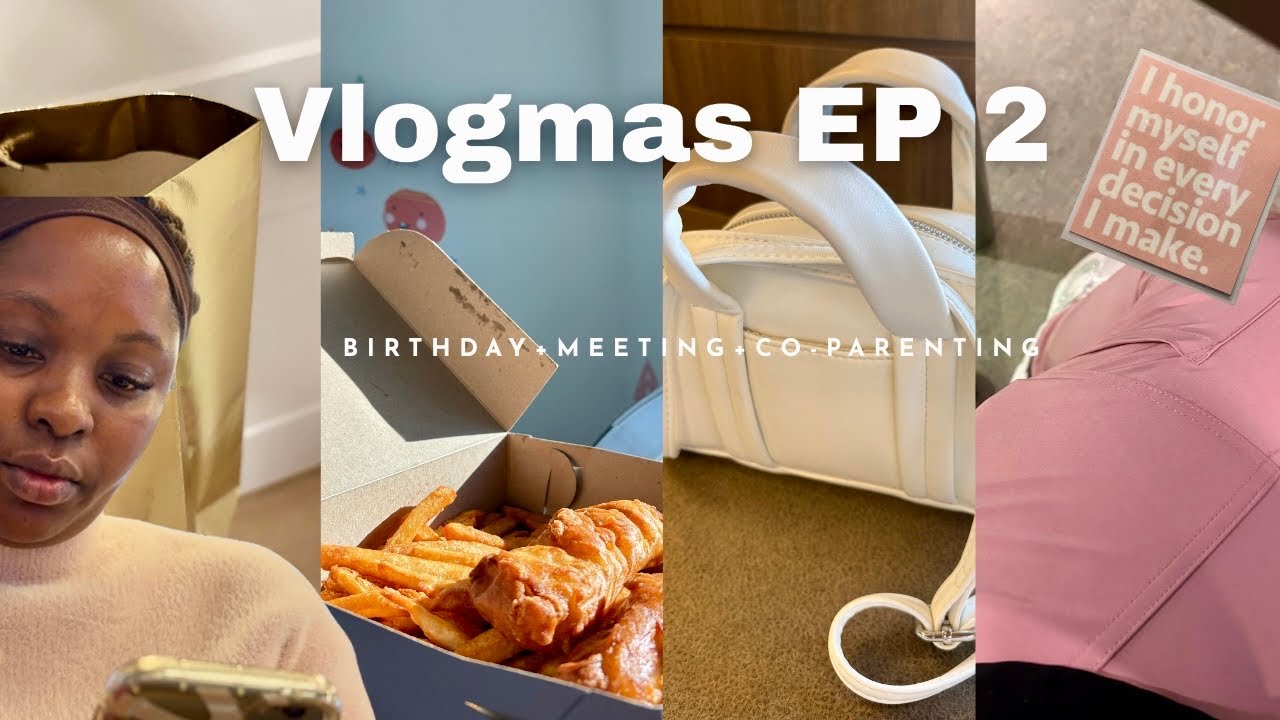 Choosing To Be A Parent Includes Accepting Responsibility | Vlogmas Ep 2 Zimbabwean YouTuber🇿🇼🇨🇦