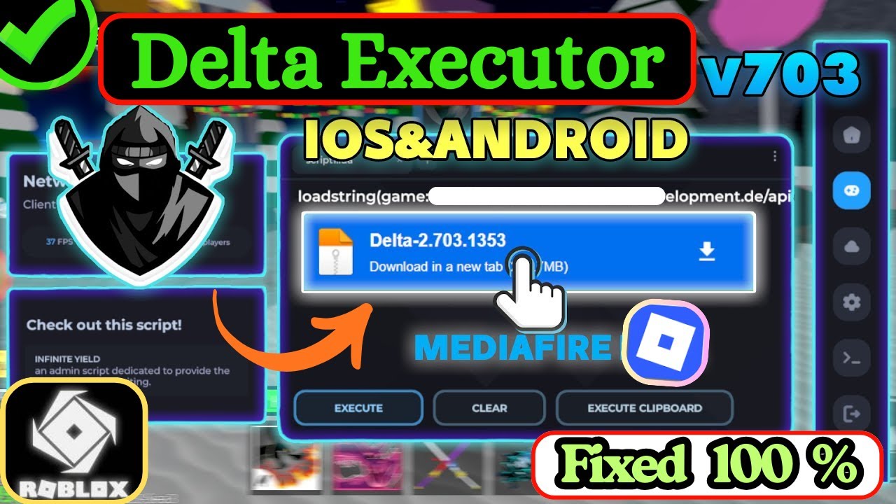 Delta Executor Mobile v2.703 Update | Roblox Executor for iOS & Android