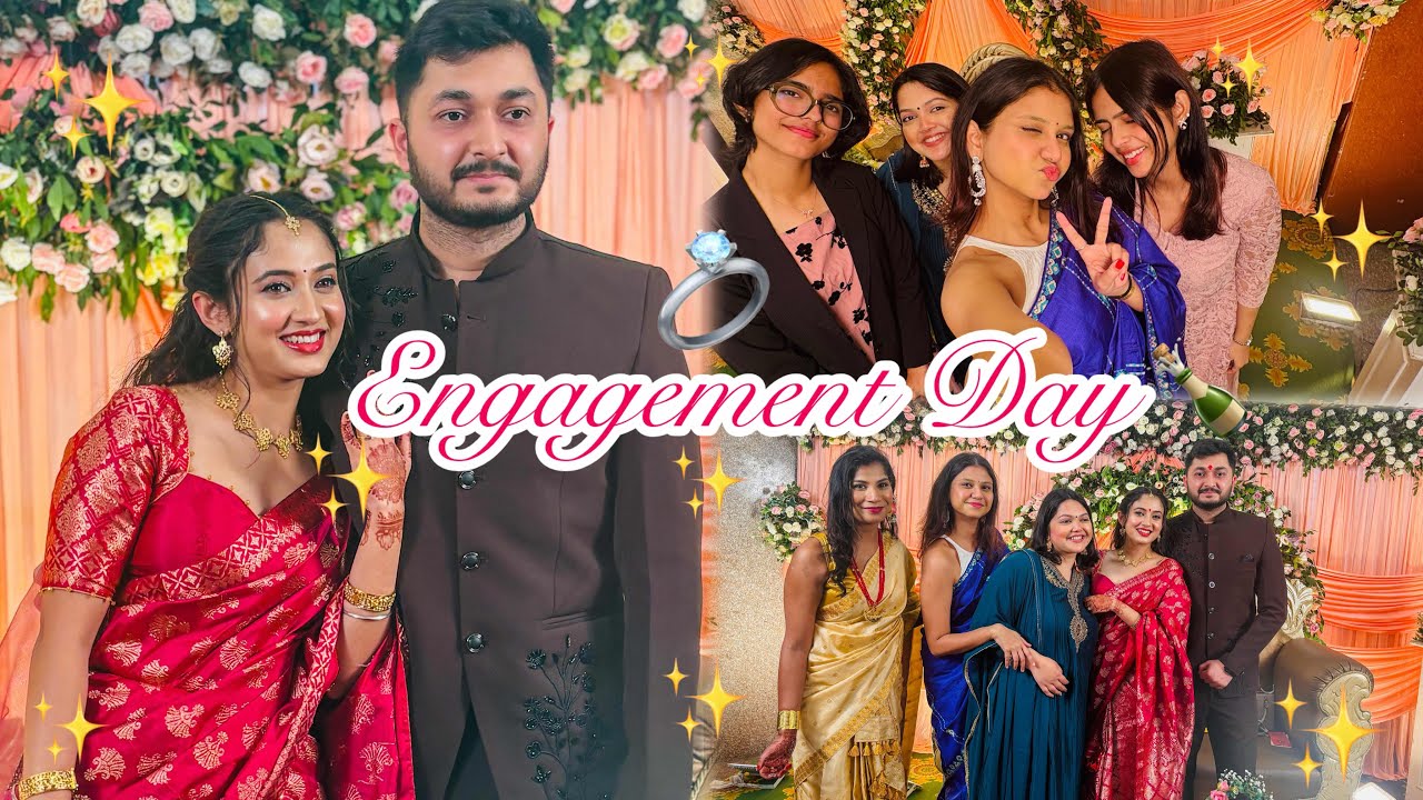 My sister , Big Love 💖 | Assam × Punjab Engagement Day | Vlog 
