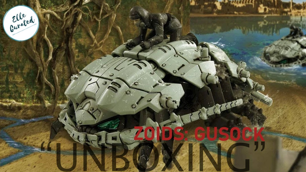Unboxing Zoids ZW13 GUSOCK