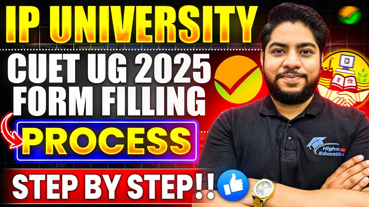 IP University CUET Application form filling process 2025💥 Step by step GGSIPU All UG Courses ✅