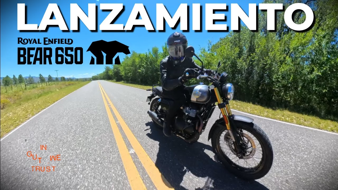 ¿La mejor Royal Enfield de la historia? 🏔️ Probamos la Bear 650 en Córdoba