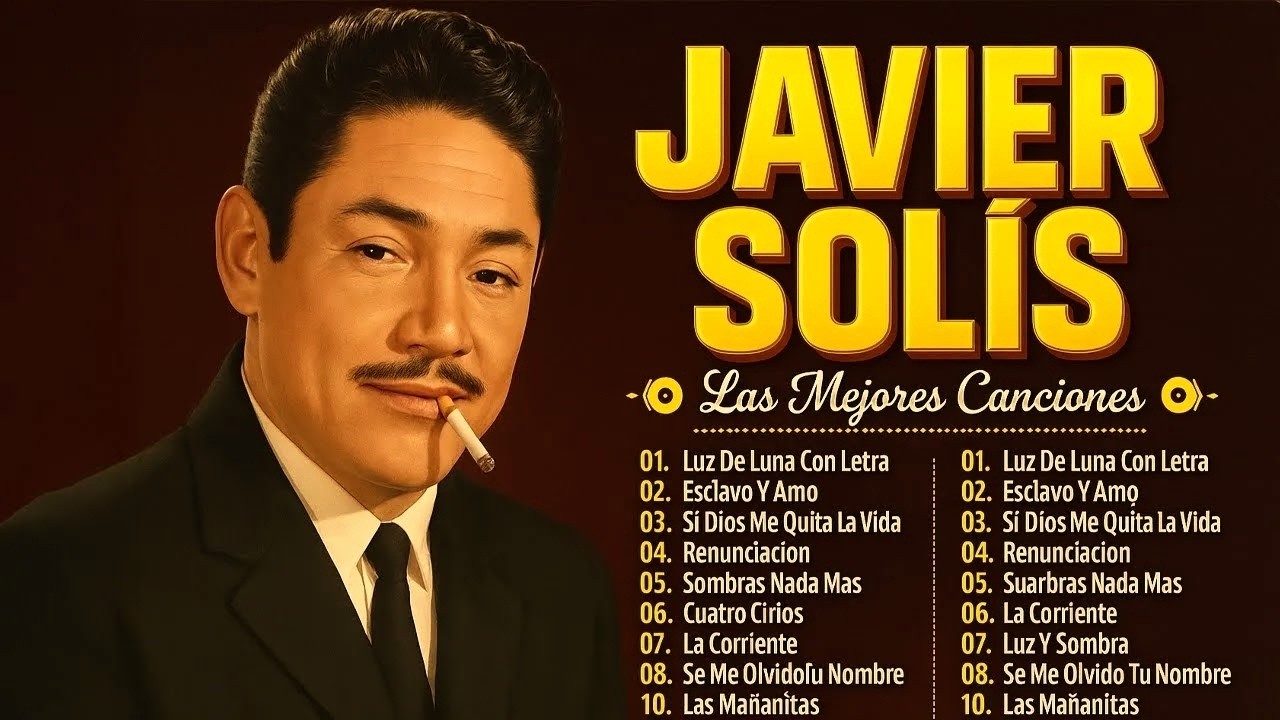 JAVIER SOLIS 25 BOLEROS Y RANCHERAS MEXICANAS - MIX MEJORES RANCHERAS ROMANTICAS DE JAVIER SOLIS