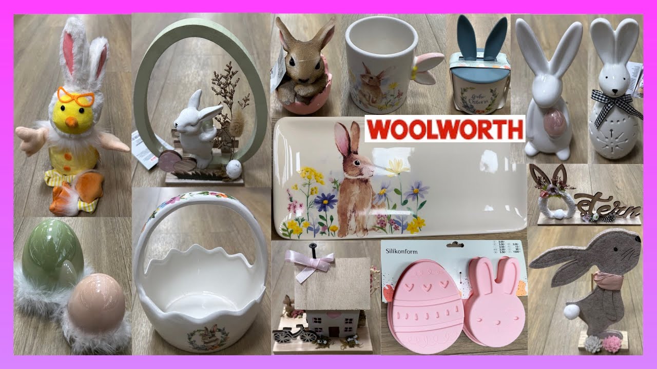 WOOLWORTH 🐇🐰OSTERDEKO 2025🐣🐣