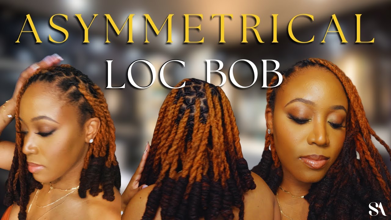 SUMMER HAIR TRANSFORMATION: Must-try Loc Knot Bob Tutorial | From Long Locs To Short & Stylish!