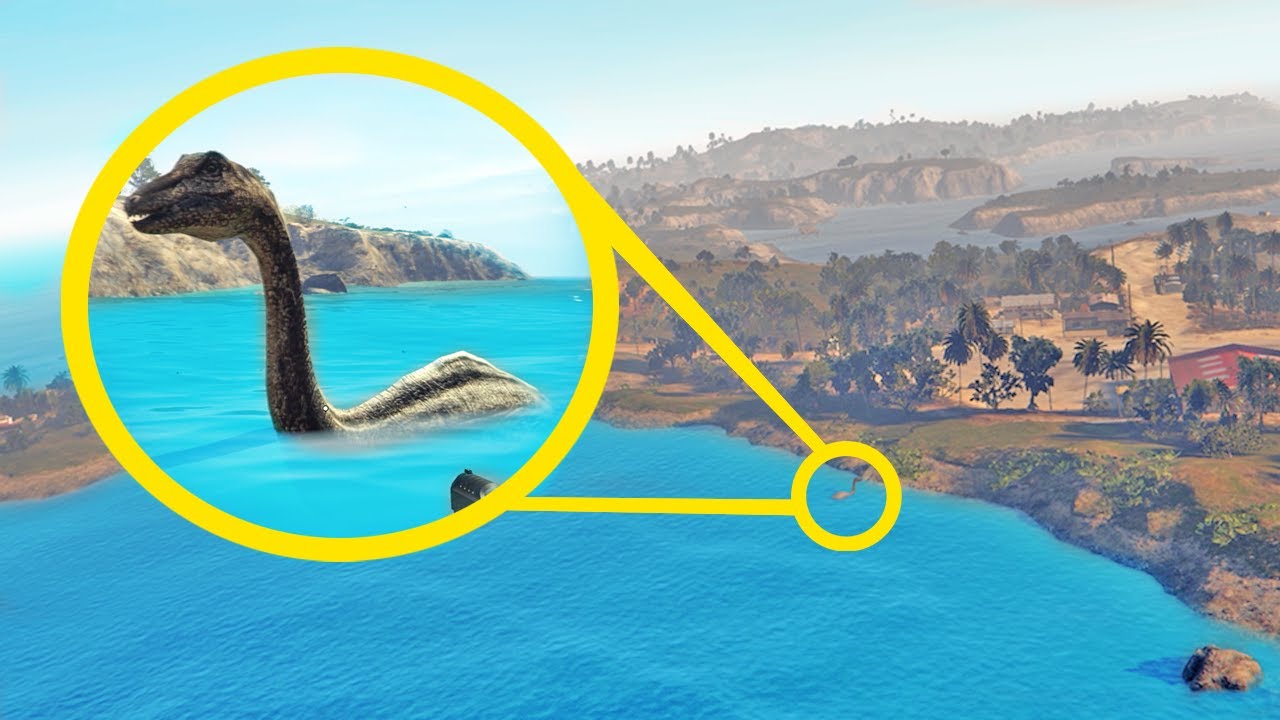 How To FIND the LOCH NESS MONSTER in GTA Online (EASTER EGG)