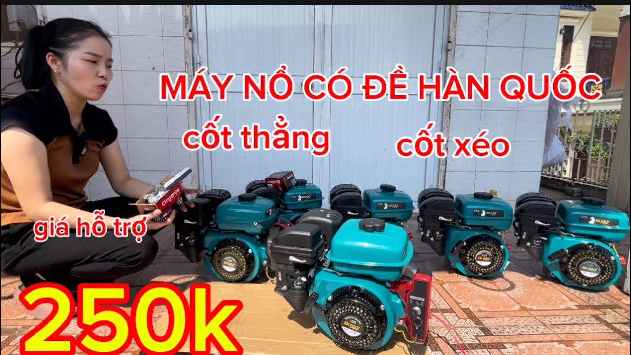 🛑🛑SIÊU PHẨM MÁY NỔ XĂNG CÓ ĐỀ HIỆU BUNY HÀN QUỐC,CỐT THẲNG CỐT XÉO QUÁ CHẤT LƯỢNG HỖ TRỢ BÌNH 250K