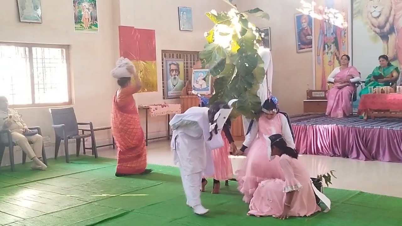 लघु नाटक ( पेड़ बचाओ) पर्यावरण संरक्षण